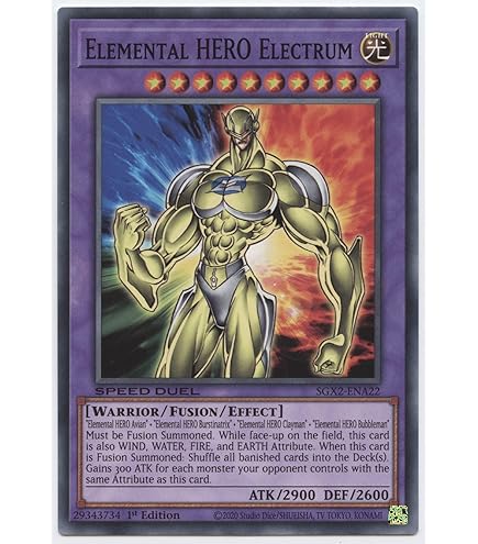 Amazon.com: YuGiOh Legendary Collection 2 : LCGX-EN007 Elemental